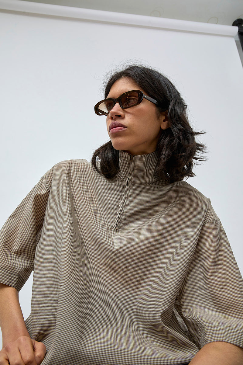 Monokel April Sunglasses in Chocolate