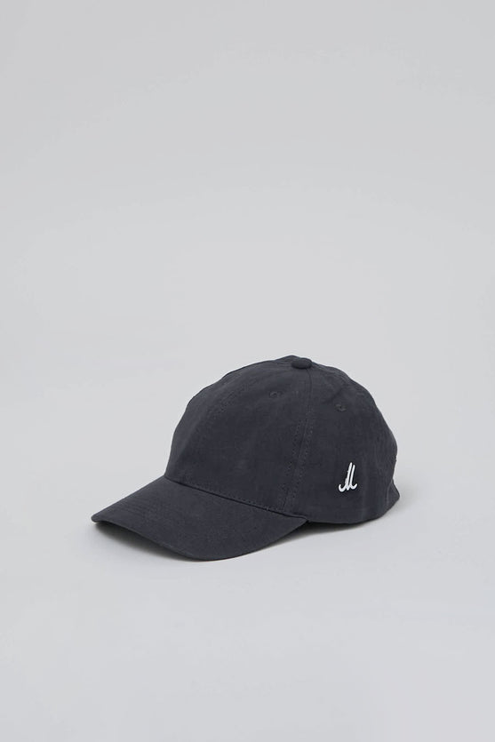 Muhlbauer Base Linen Cap in Anthracite