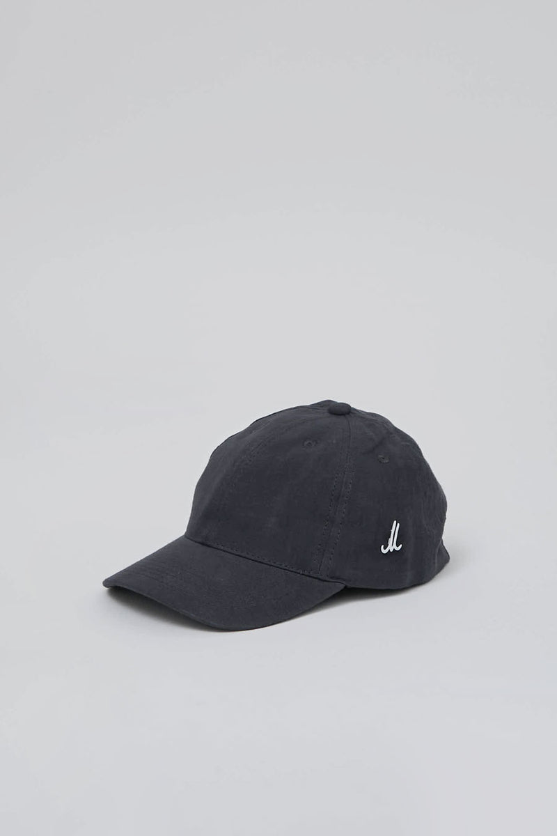 Muhlbauer Base Linen Cap in Anthracite