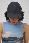 Muhlbauer Base Linen Cap in Anthracite