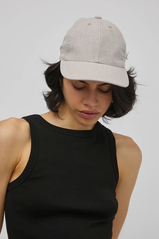 Muhlbauer Base Linen Cap in Natural