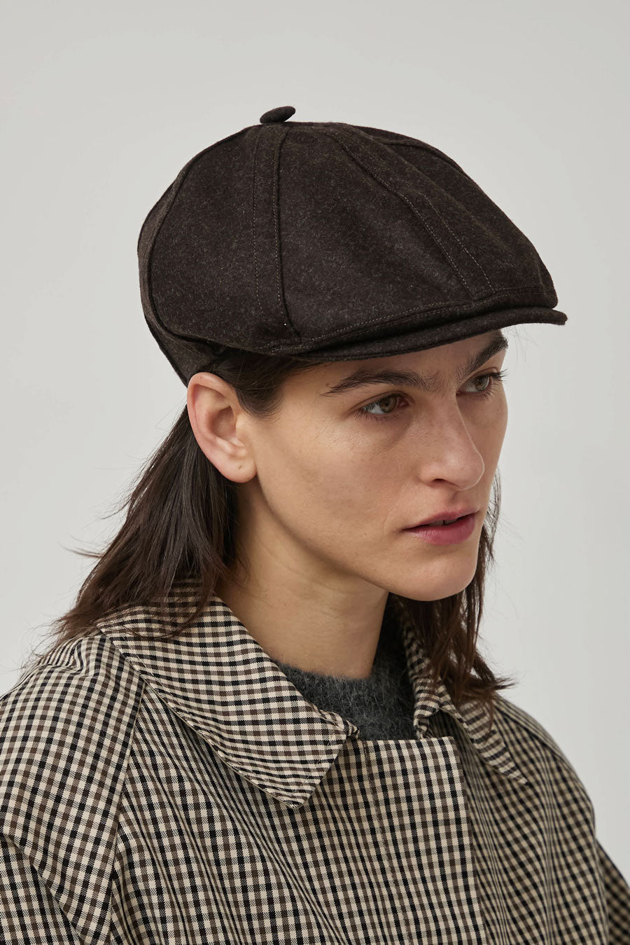 Muhlbauer Bode Cap in Dark Brown