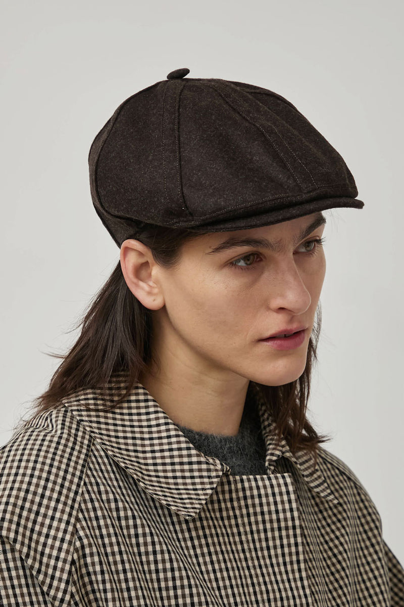 Muhlbauer Bode Cap in Dark Brown