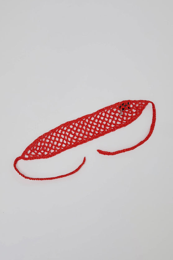 Muhlbauer Jade Hair Band in Tangerine