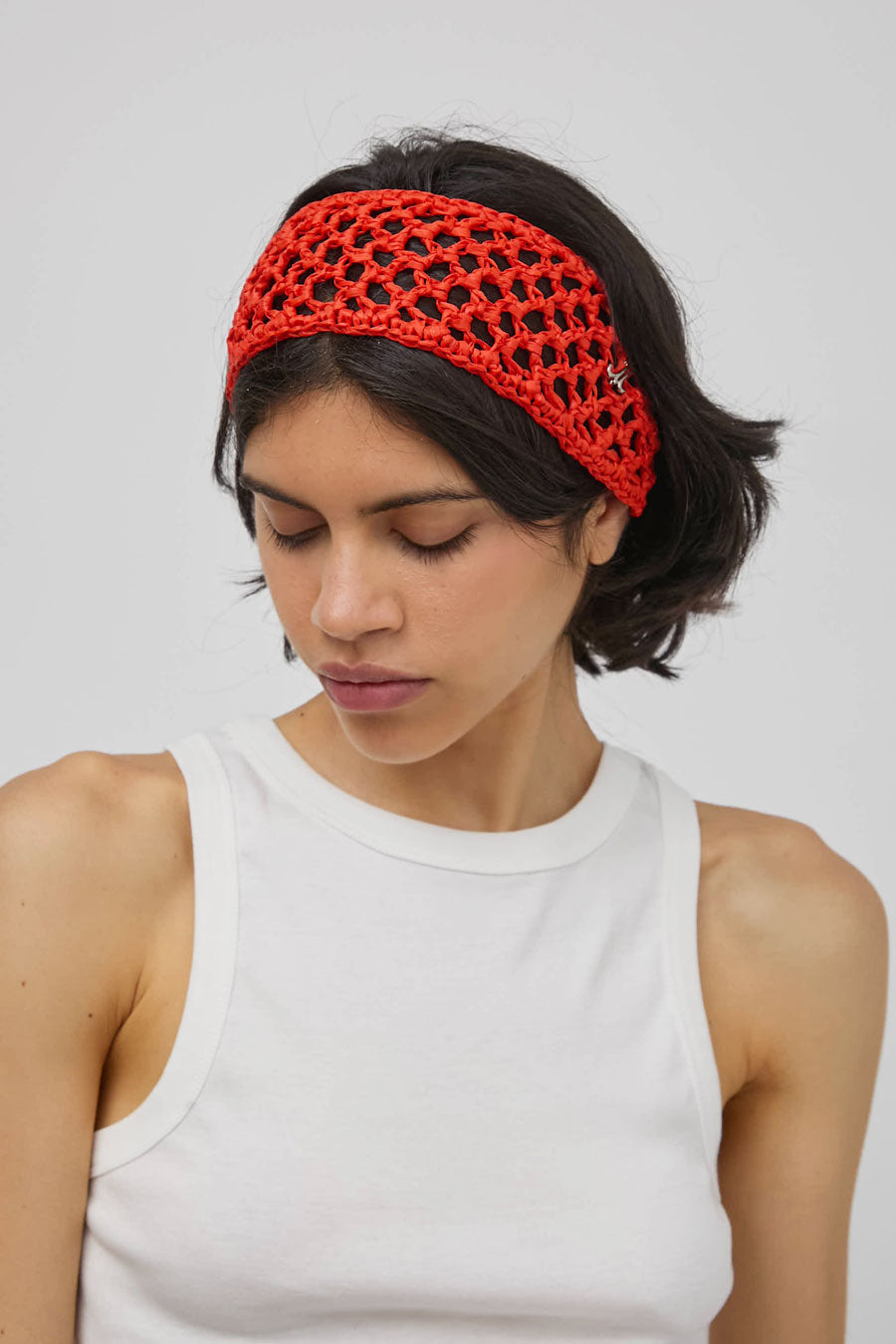 Muhlbauer Jade Hair Band in Tangerine
