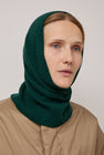 Muhlbauer Jael Ribbed Cashmere Hood in Fir