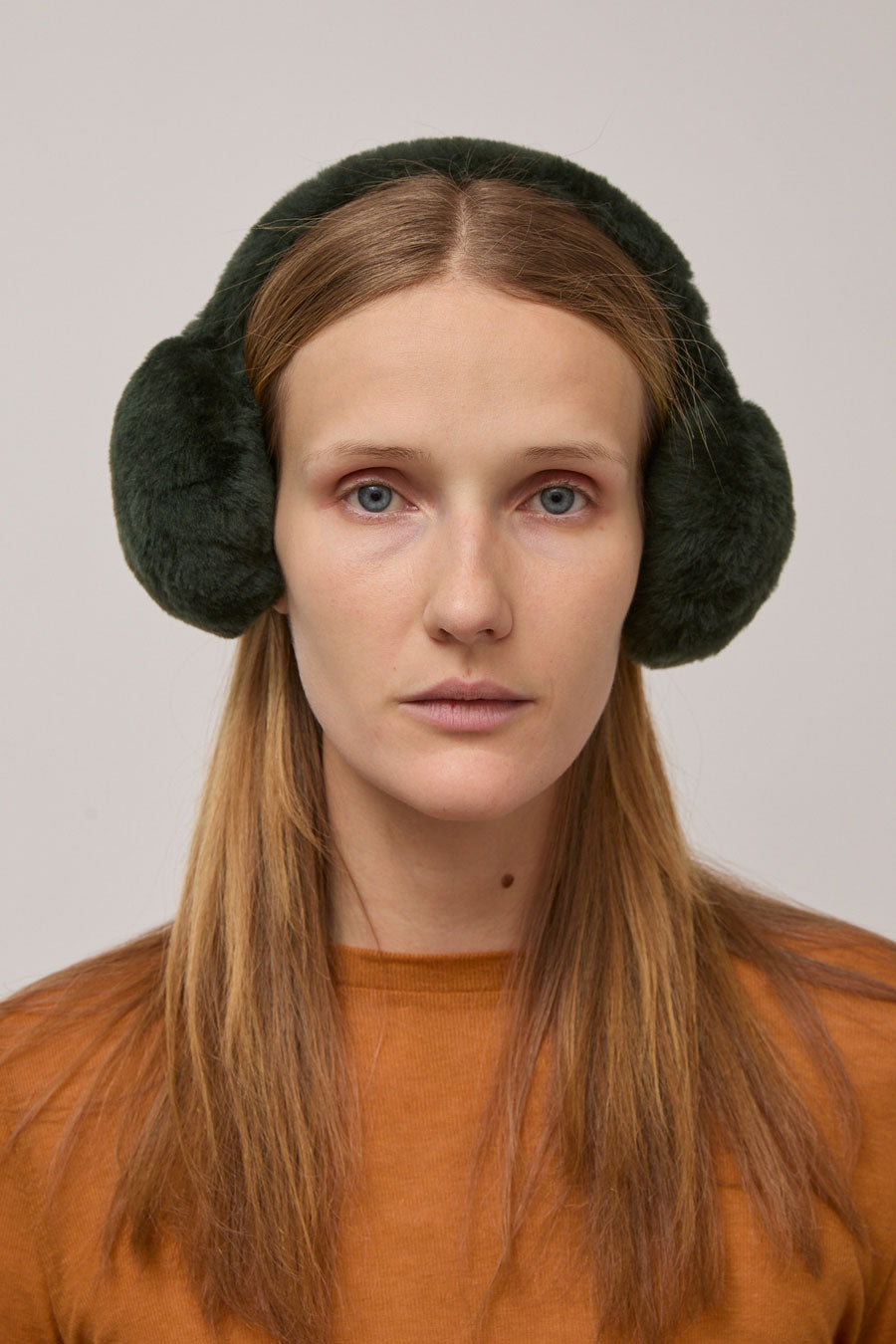 Muhlbauer Janis Lambskin Ear Muffs in Laurel