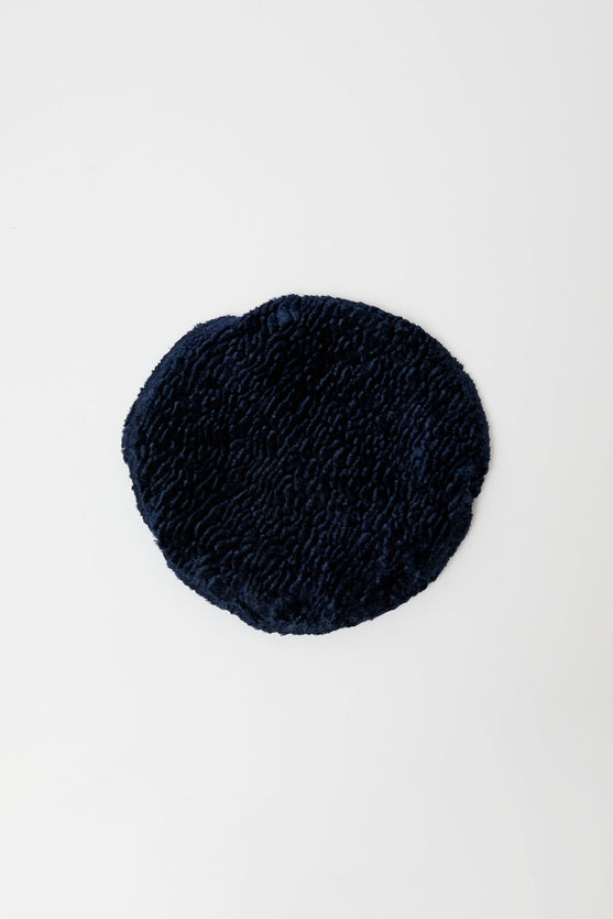 Muhlbauer Nessie Velvet Beret in Navy