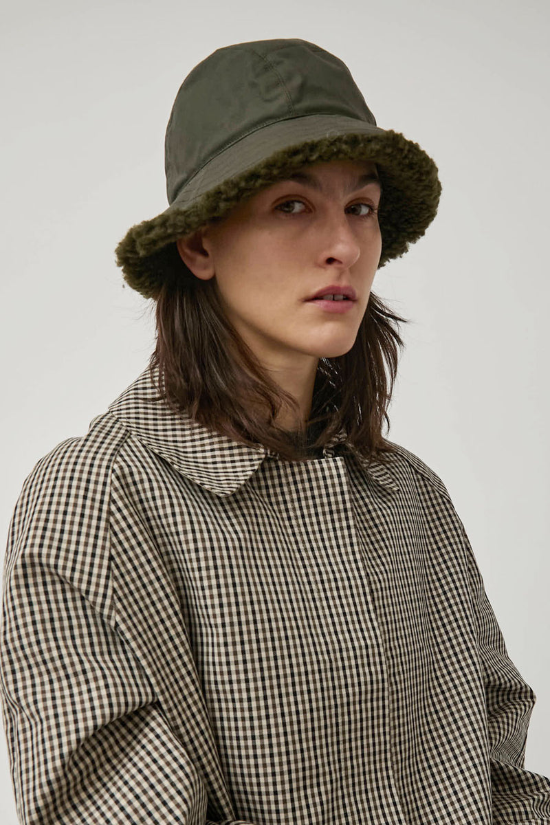 Muhlbauer Rikka Sherpa Lined Bucket Hat in Olive