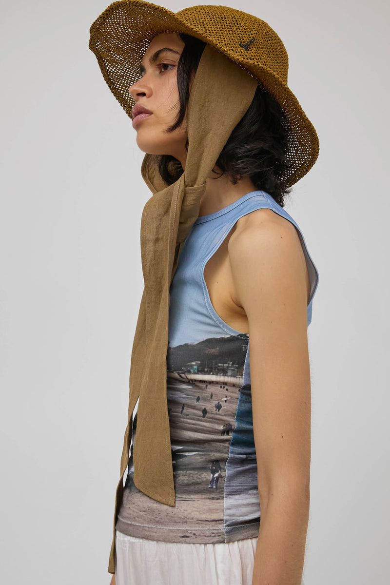 Muhlbauer Traveller Otto Alessio Hat in Olive with Tobacco