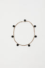 Mussels and Muscles Dew Necklace in Smoky Quartz and Onyx