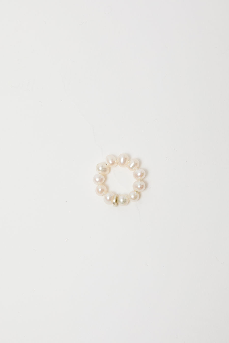 Mussels and Muscles Pearl Spheres Small Earcuff in Pearl