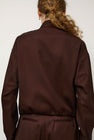 NOMIA Double Zip Top in Carob