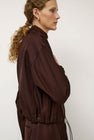 NOMIA Double Zip Top in Carob