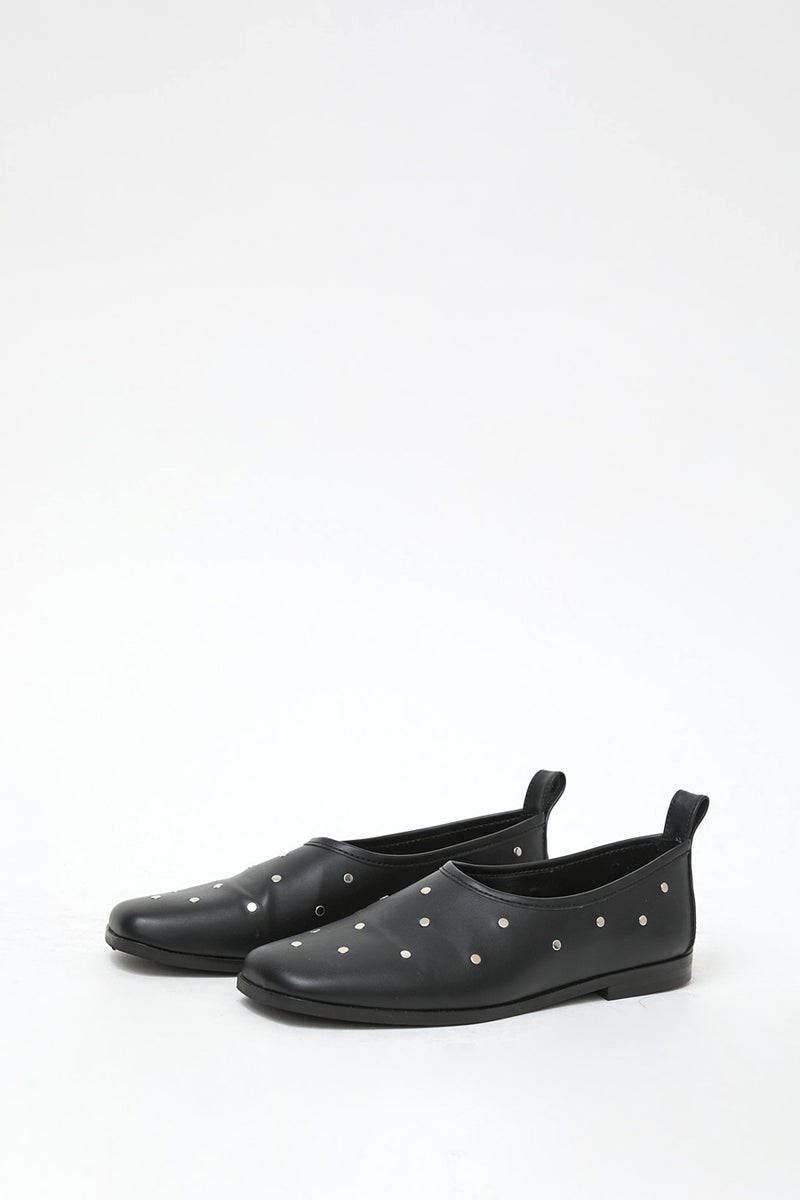 NOMIA Luca Mocassin in Black and Silver