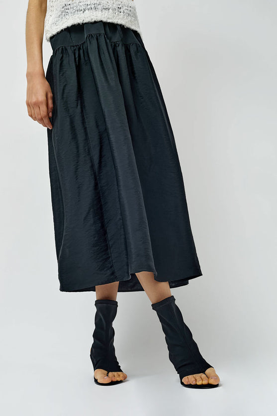 NOMIA Maxi Gathered Skirt in Black – No.6 Store