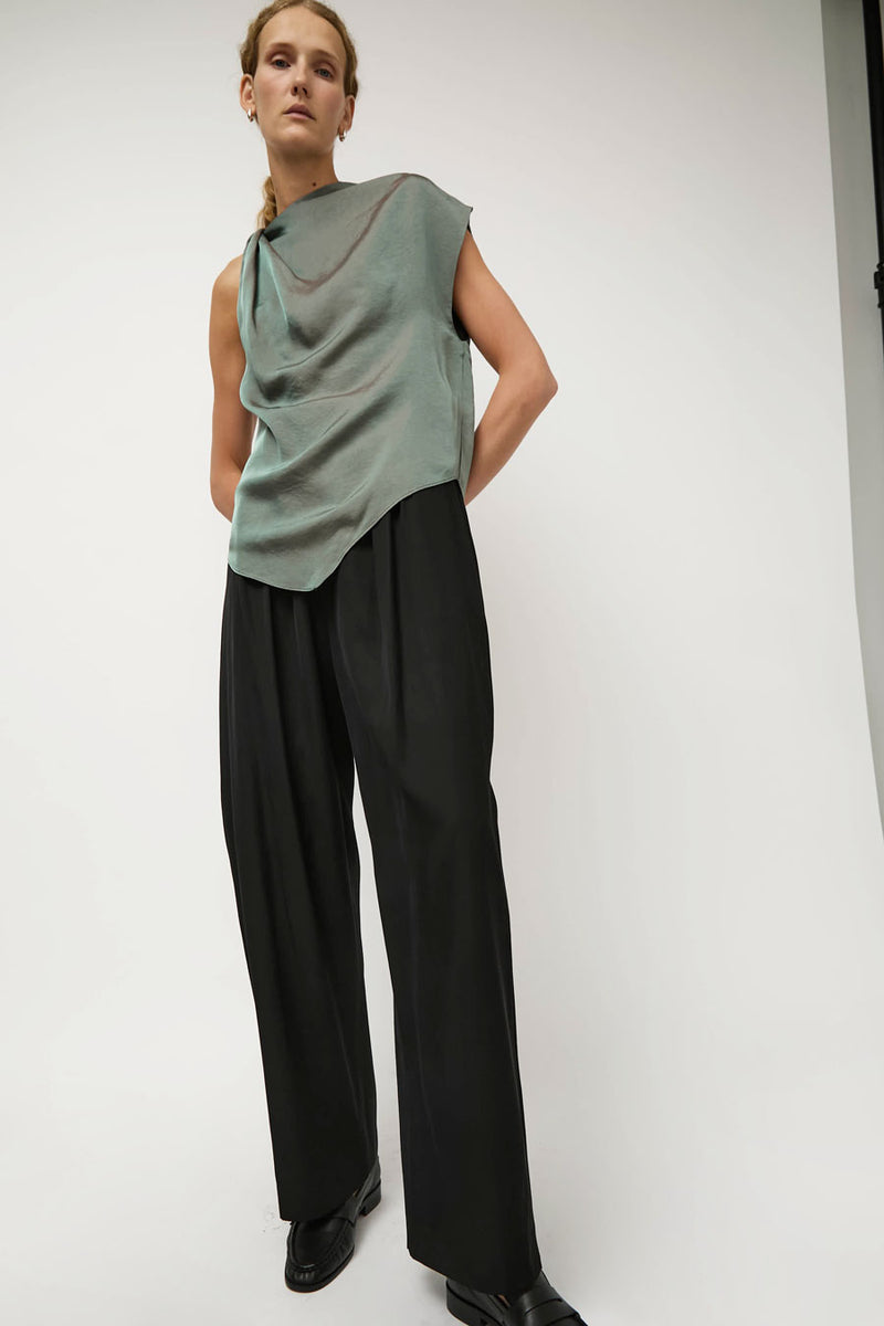 NOMIA Twist Shoulder Top in Dusk