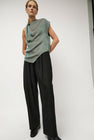 NOMIA Twist Shoulder Top in Dusk