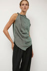 NOMIA Twist Shoulder Top in Dusk