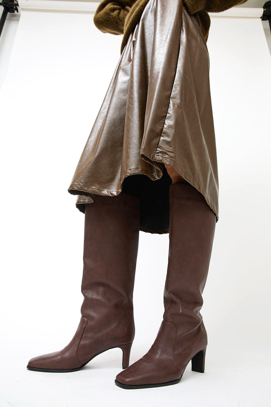 NOMIA Gemo Knee High Boot in Caffe