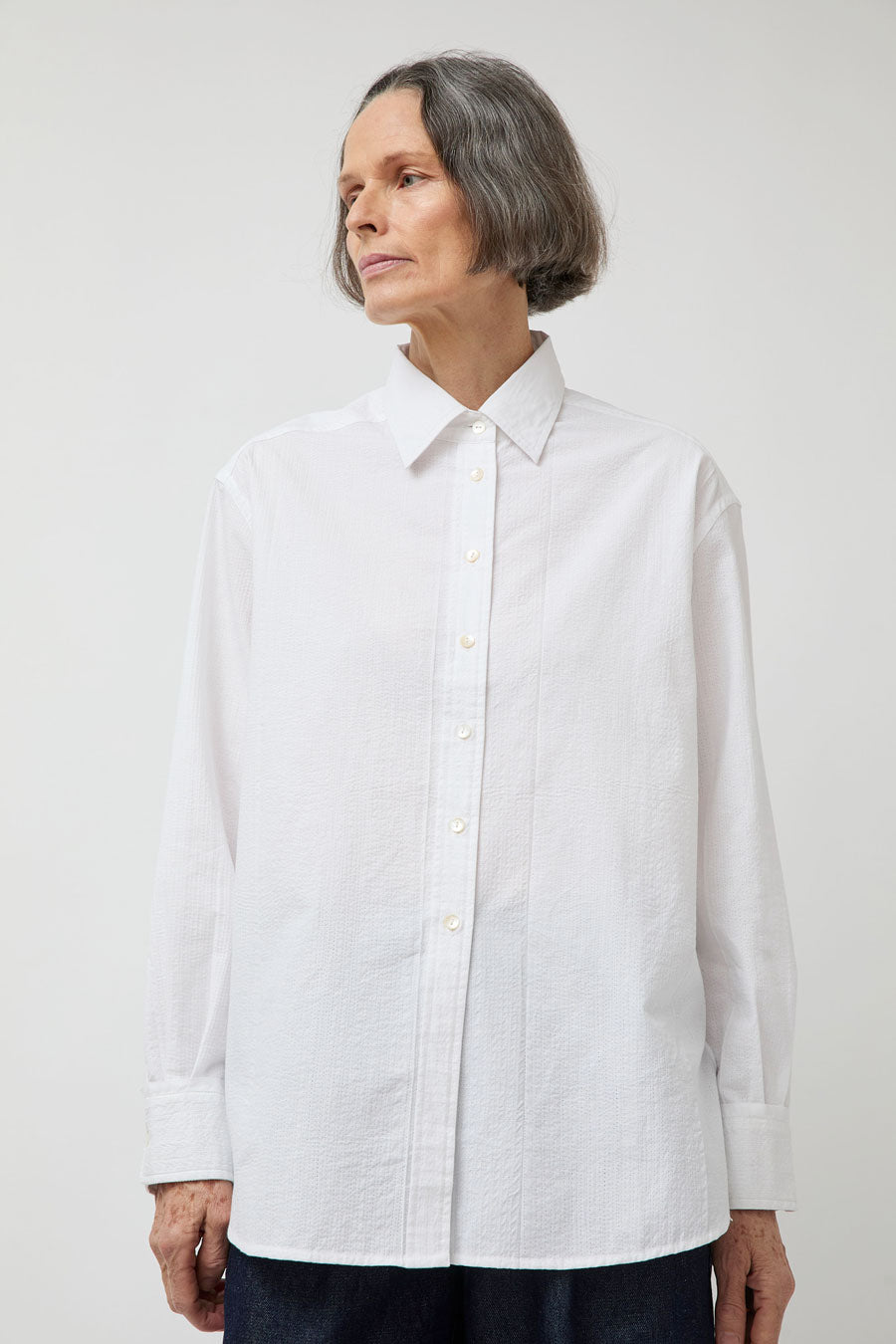 NYMANE Chris Shirt in White