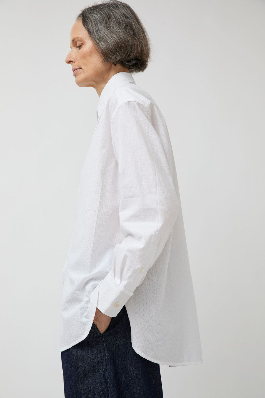 NYMANE Chris Shirt in White