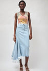 Naya Rea Gloria Skirt in Washed Light Blue