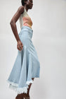 Naya Rea Gloria Skirt in Washed Light Blue