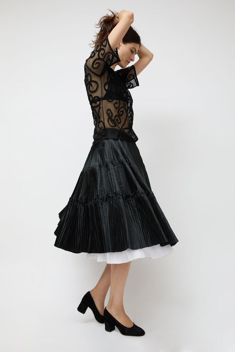 Nikki Chasin Octave Skirt in Black
