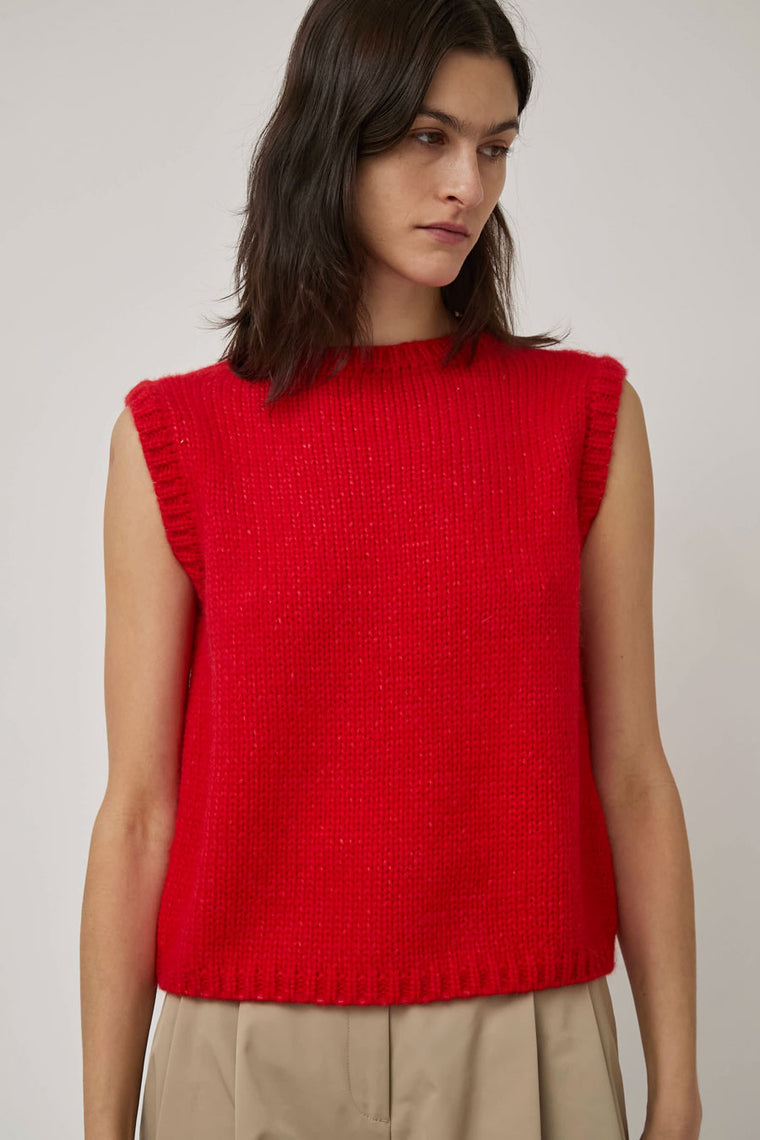 Nikki Chasin Sabine Vest in Habanero