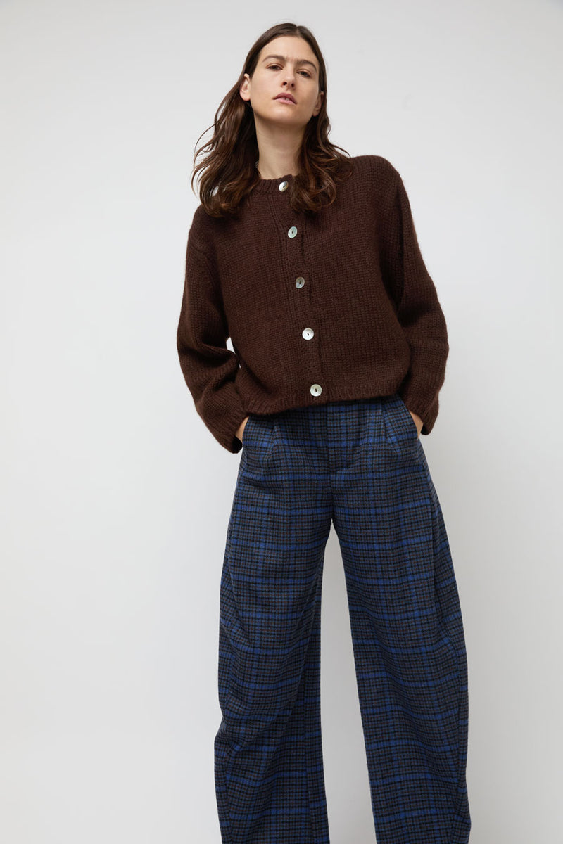 Nikki Chasin Sheba Cardigan in Chocolate