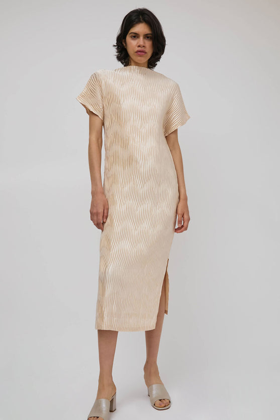 Nin Studio Orb Dress in Beige