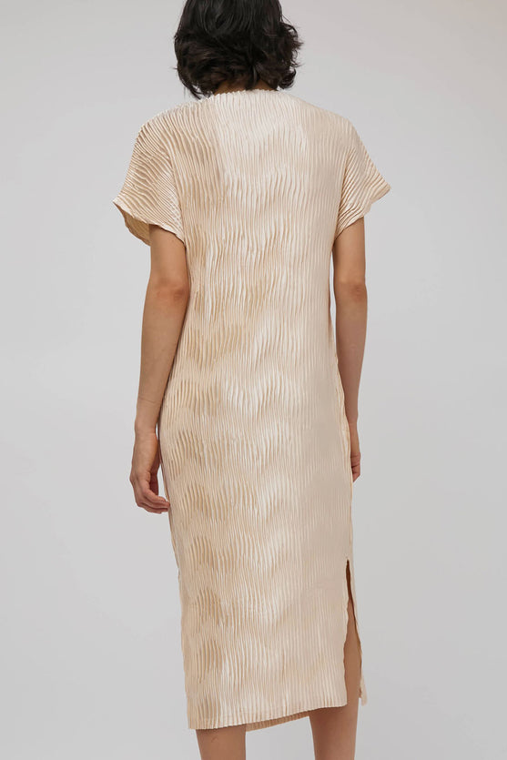 Nin Studio Orb Dress in Beige