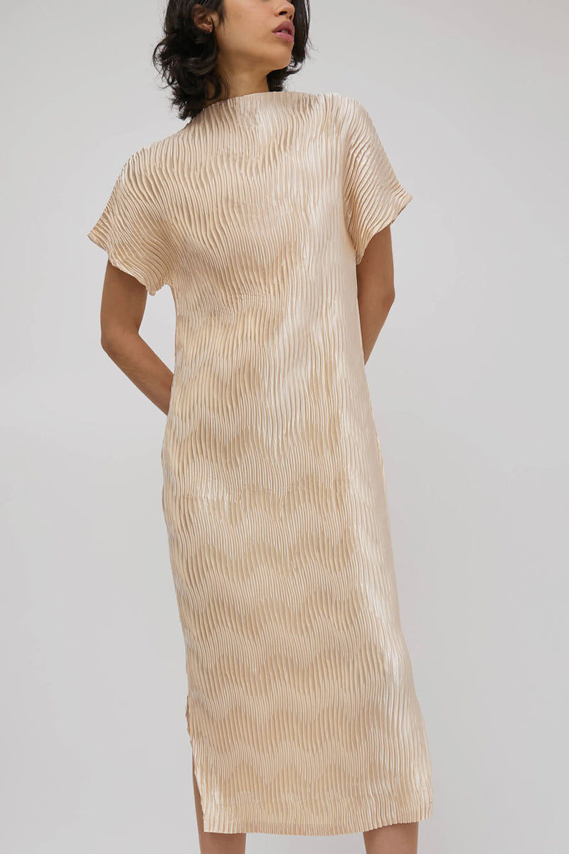 Nin Studio Orb Dress in Beige