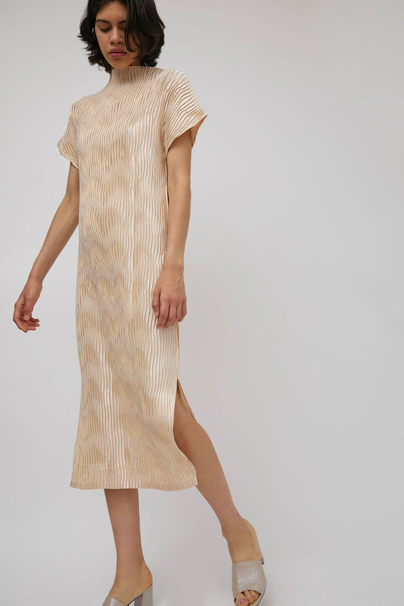 Nin Studio Orb Dress in Beige