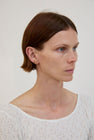 Nina Gordon Figure Studs in Gold