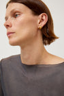Nina Gordon Fold Hoops in Gold