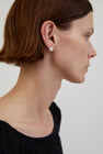 Nina Gordon Fold Hoops in Silver
