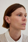 Nina Gordon Ventee Hoops in Gold