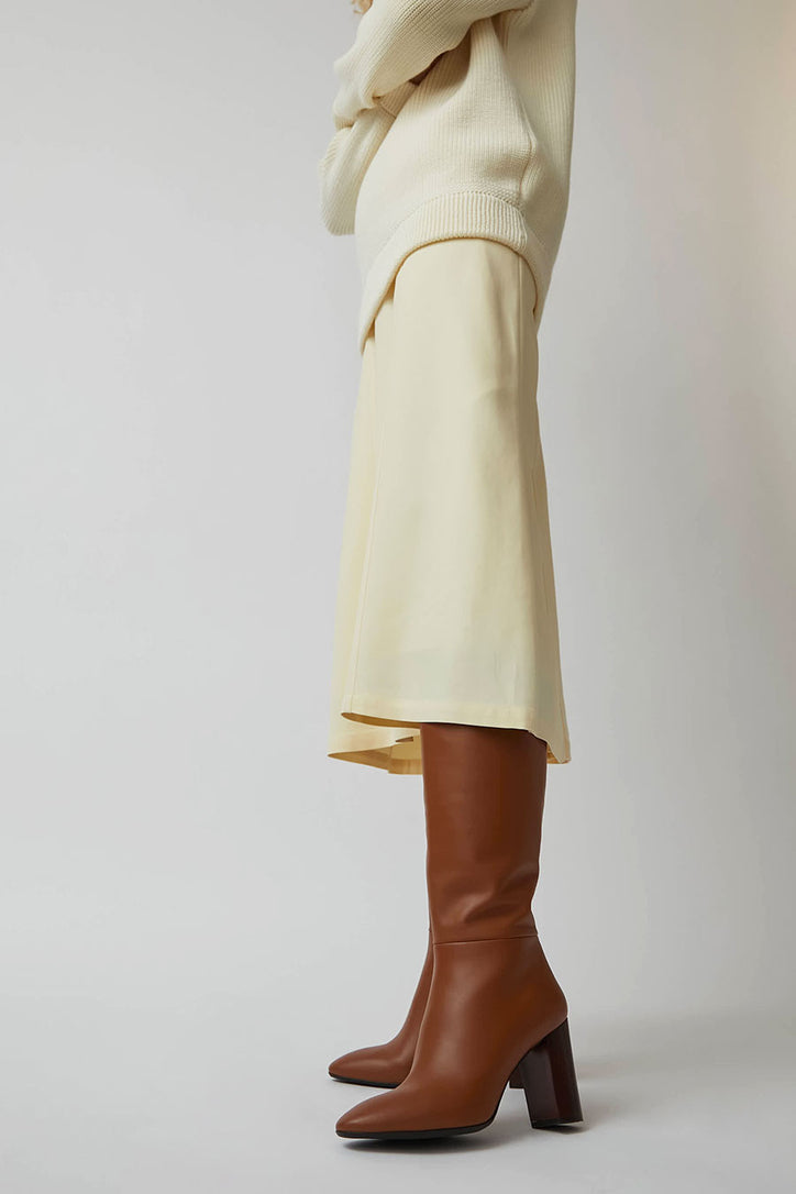 Caramel thigh high clearance boots