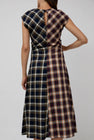 No.6 Rochelle Dress in Mixed Plaid