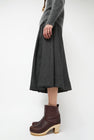 No.6 5" Pull on Shearling Clog Boot on High Heel in Spitfire