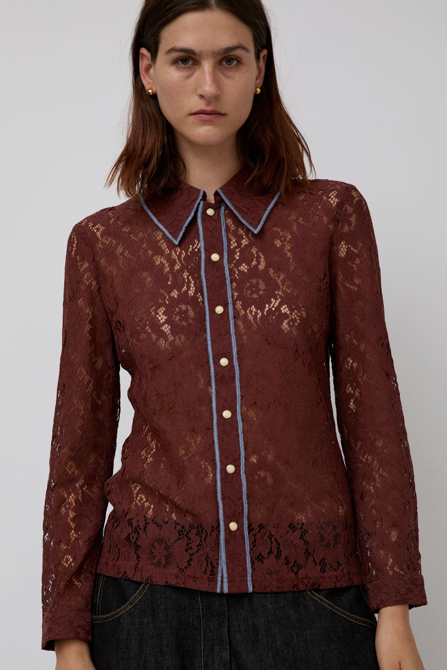 No.6 Anaise Top in Chocolate