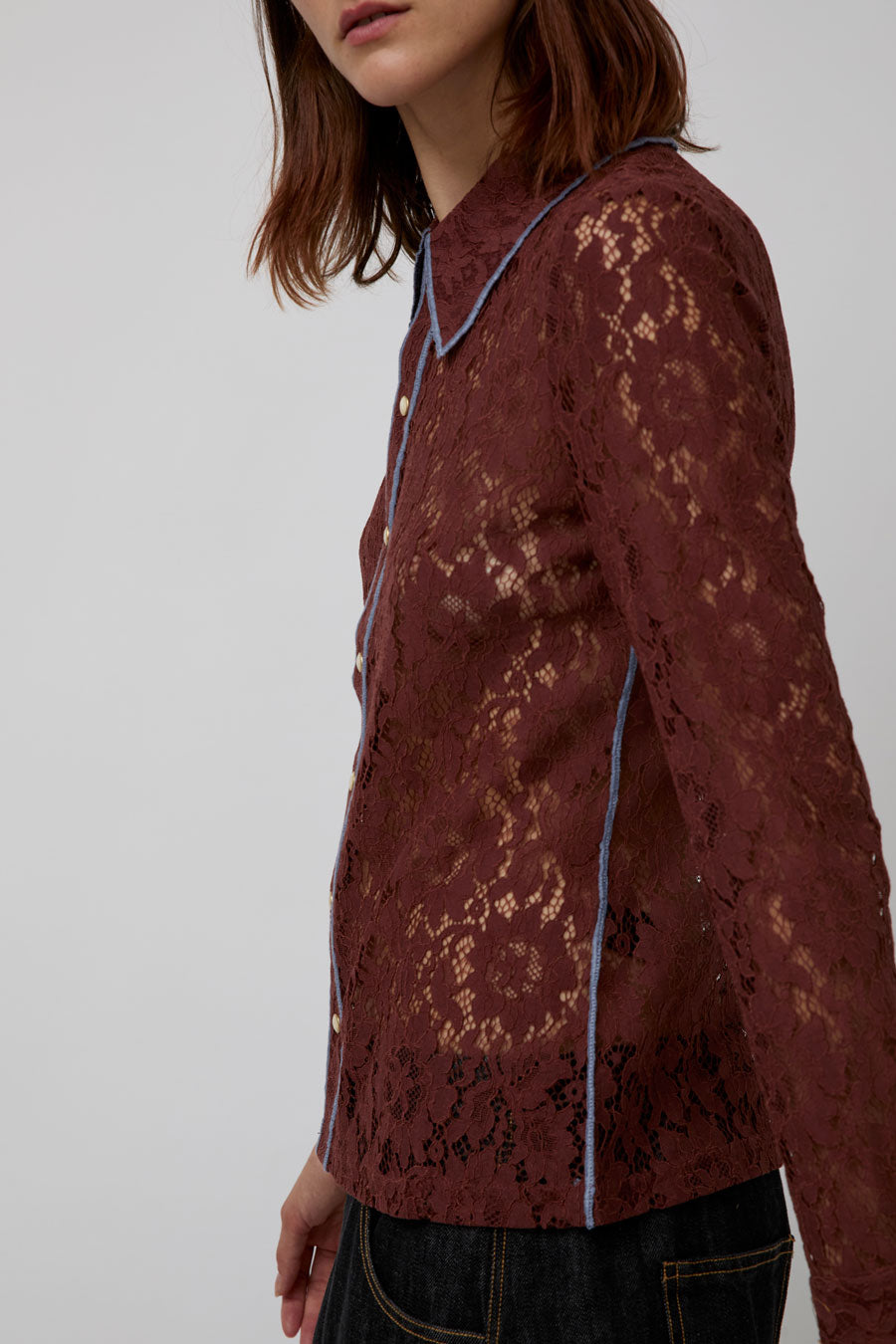 No.6 Anaise Top in Chocolate