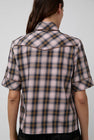 No.6 Clairo Top in Pink Plaid
