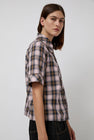 No.6 Clairo Top in Pink Plaid