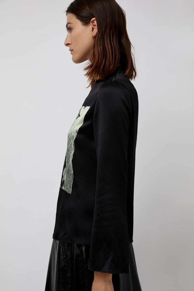 No.6 Diane Top in Black Magnolia