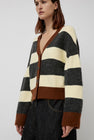 No.6 Gabriel Cardigan in Stripe