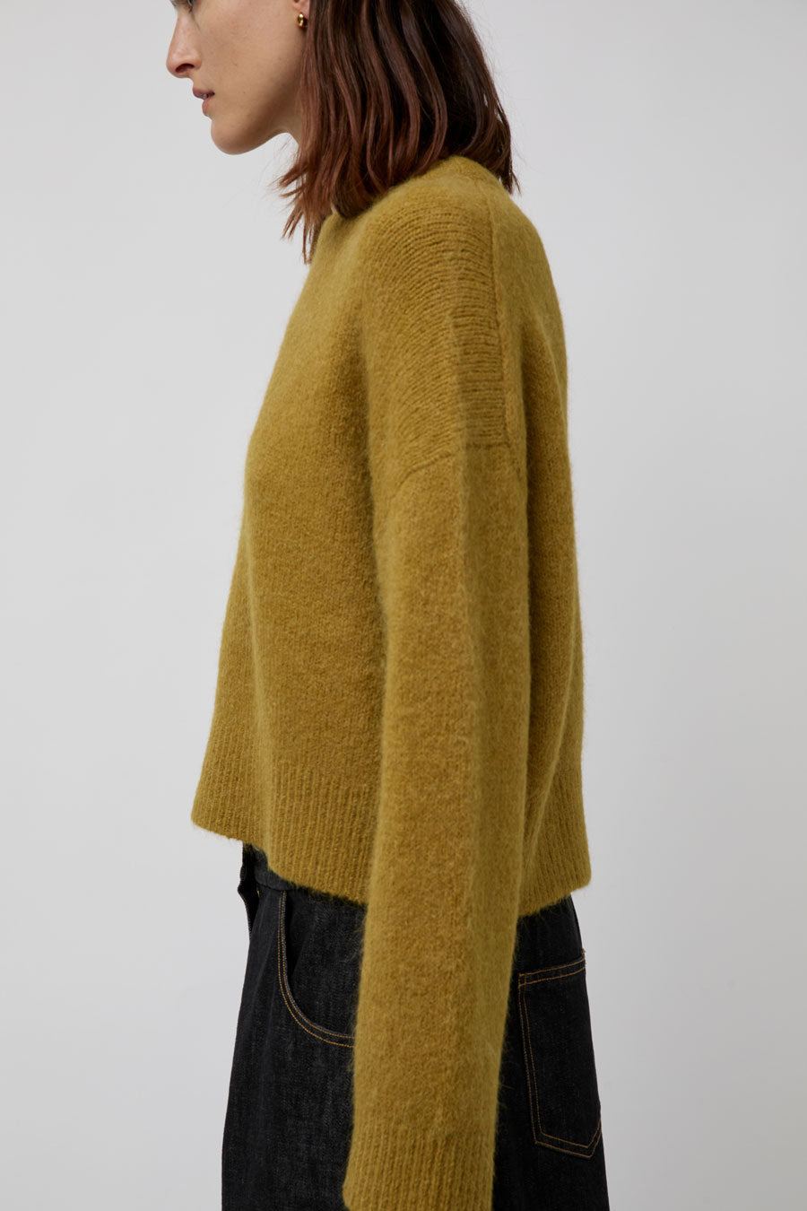 No.6 Henry Knit in Mustard