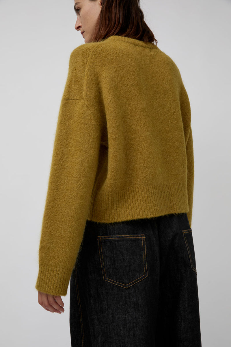 No.6 Henry Knit in Mustard